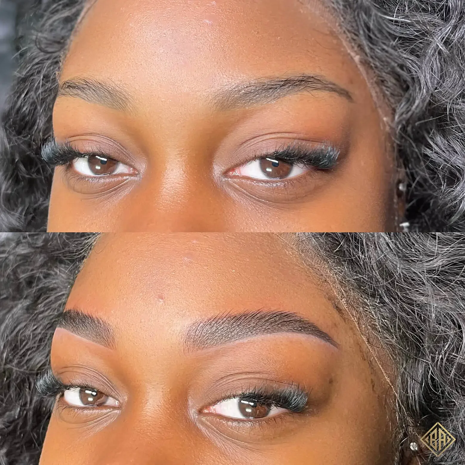 Ombré Powder Brows